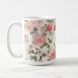 Rosenblüte Rosen Kaffeetasse