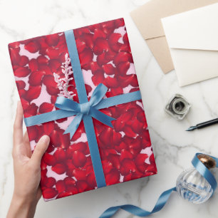 Rosenblüten  geschenkpapier