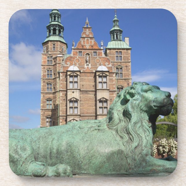 Rosenborg Palace, Kopenhagen, Dänemark Getränkeuntersetzer (Vorderseite)
