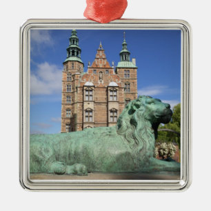 Rosenborg-Palast, Kopenhagen, Dänemark Silbernes Ornament