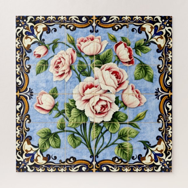 Rosenbouquet Puzzle (Vertikal)