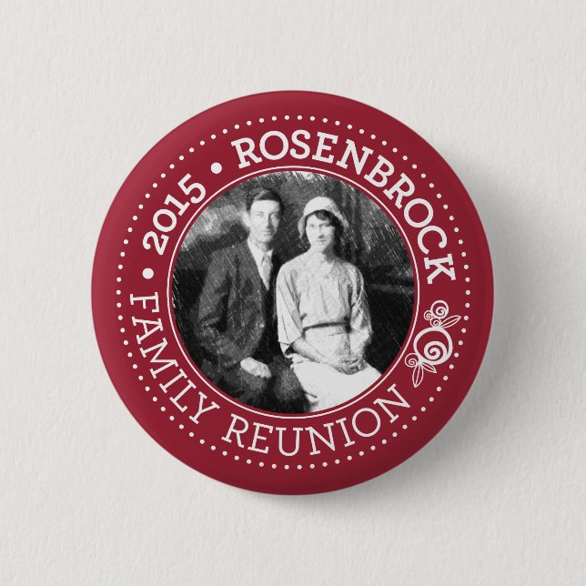 Rosenbrock Wiedersehen-Knopf Button (Vorderseite)