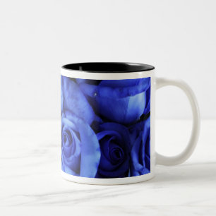 Rosenbuquette Zweifarbige Tasse