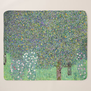 Rosenbüsche unter den Bäumen, Gustav Klimt Sherpadecke