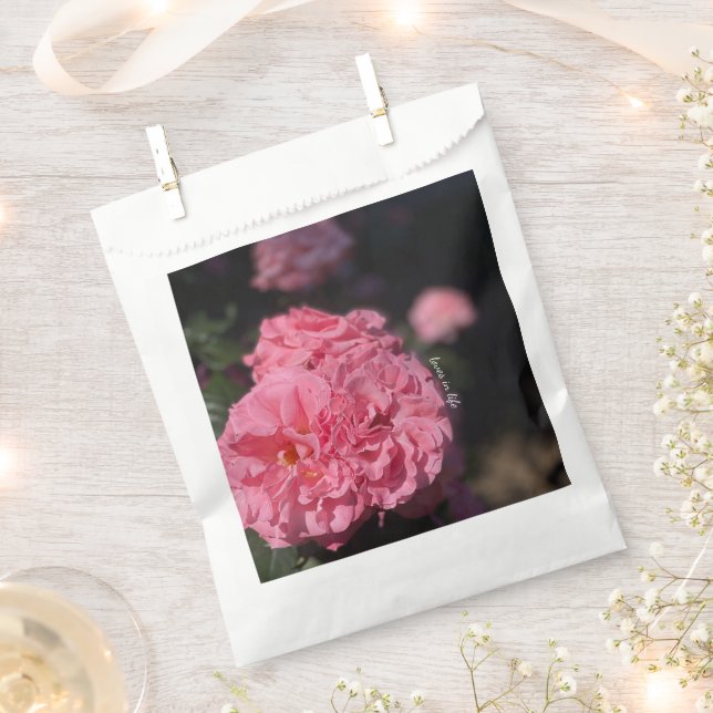 Rosencluster Geschenktütchen (Ausgeschnitten)