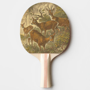 Rosenfamilie - Hirsche im Wald Tischtennis Schläger