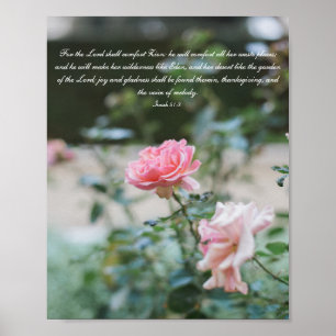 Rosengarten-Bibel Poster