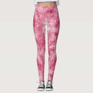 Rosengoldfarbe Leggings