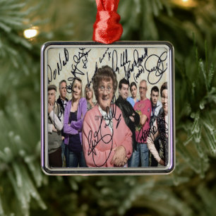 Rosengräber Jungen unterzeichnet Ornament Aus Metall