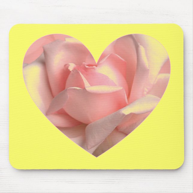 Rosenherz Mousepad (Vorne)