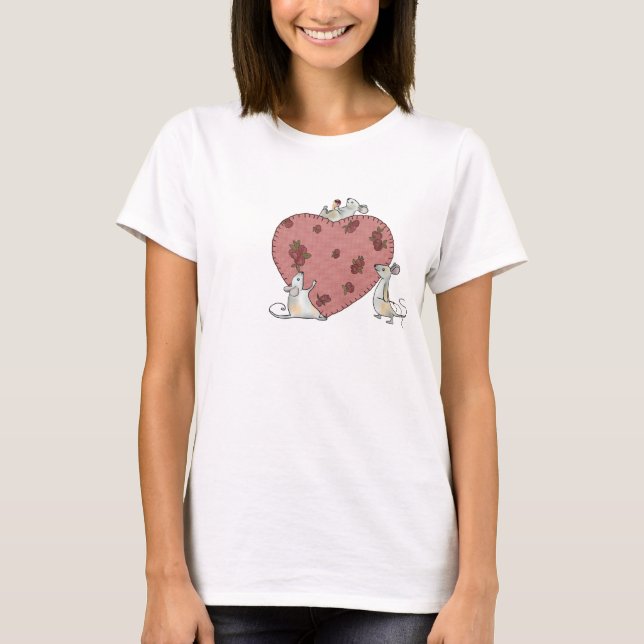 Rosenherz T-Shirt (Vorderseite)