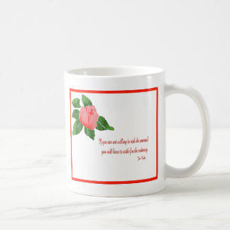 Roseninspiration Kaffeetasse