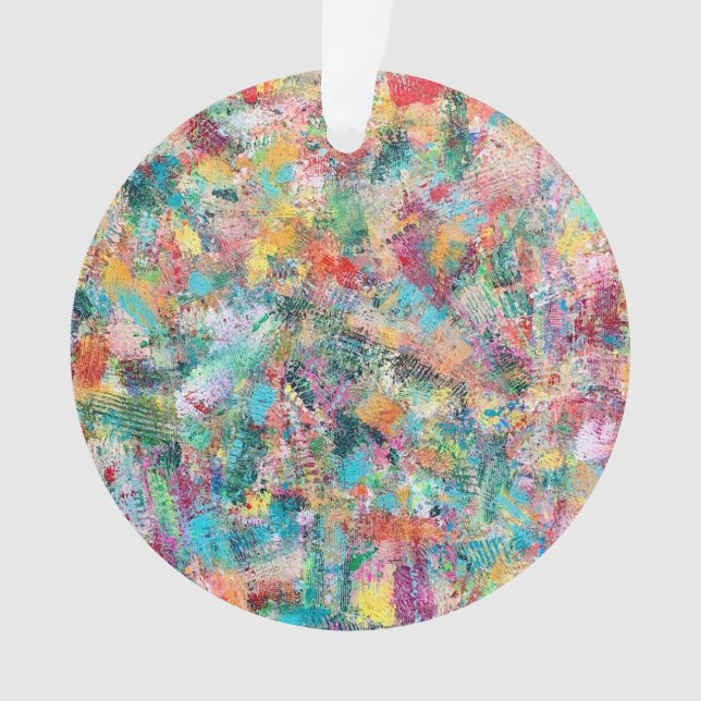 Rosenknospe Acrylic Ornament (Vorderseite)