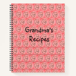 Rosenknospe Liebe Oma Rezepte Notizbuch