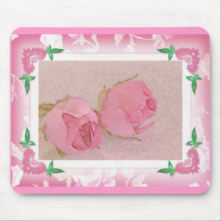 Rosenknospe Mousepad
