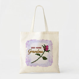 Rosenknospe Oma Totbag Tragetasche
