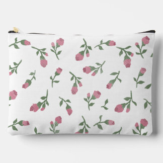 Rosenknospe Zipper Pouch - Groß Zubehörtasche