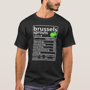 Rosenkohl Ernährung Lebensmittel Fakten Erntedank T-Shirt