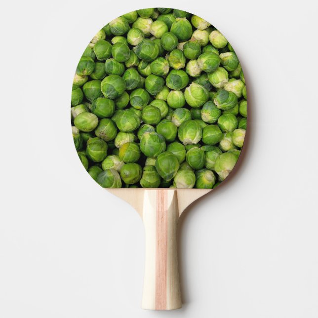 Rosenkohl Tischtennis Schläger (Vorderseite)