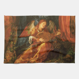 Rosenkranzfestengel von Albrecht Dürer Geschirrtuch