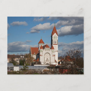 Rosenkranzkirche, Pfarre Hetzendorf Postkarte