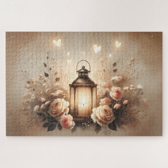 Rosenlaternen-Glow-Sträußchen (Horizontal)
