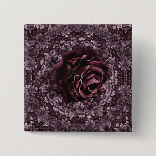 Rosenmandala button