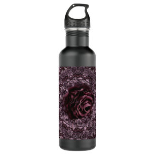 Rosenmandala  edelstahlflasche