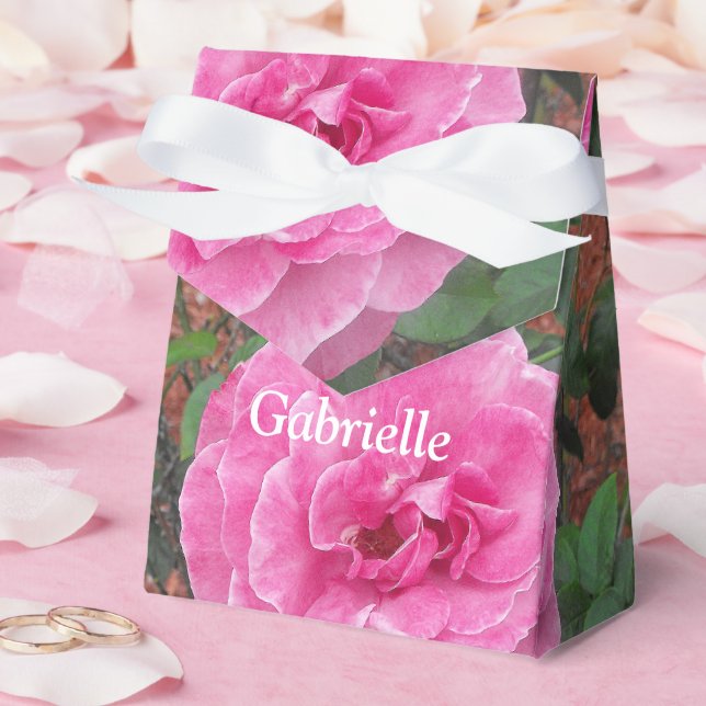 Rosenmuster Geschenkschachtel (Hochzeit)