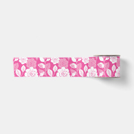 ROSENMUSTER (ROSA) SATINBAND