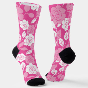 ROSENMUSTER (ROSA) SOCKEN
