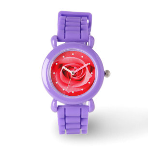 Rosennahaufnahmebild Armbanduhr