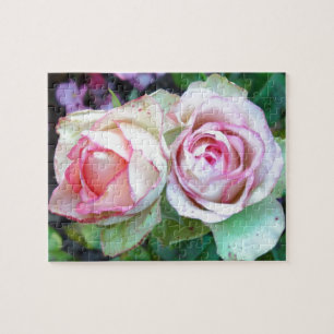 Rosenpuzzle mit Geschenkboxen