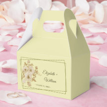 Rosenrahmen – Himmlische Gelbe Hochzeit