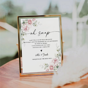 Rosenrosen-Brautparty Rose Rose - Schild