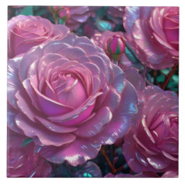 Rosenrosen Keramik Tile Fliese