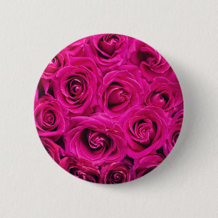 Rosenrosen (Liebe und Romantik) Button