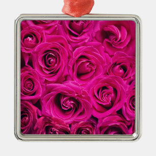 Rosenrosen (Liebe und Romantik) Ornament Aus Metall