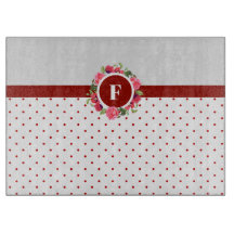 Rosenrosen-Rosen-Rosenbläser-Monogramm Wreath