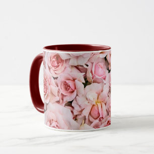 Rosenrosen-Tasse Tasse