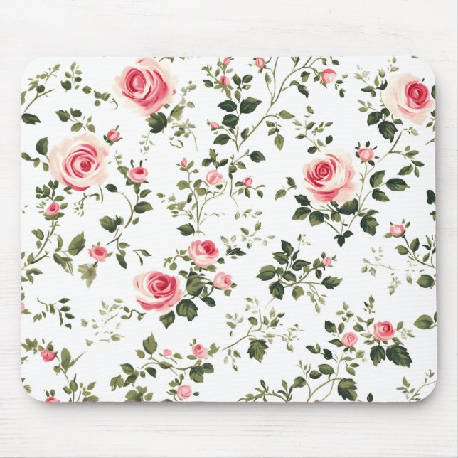 Rosenrosen, Vintag Mousepad (Vorne)