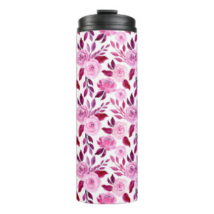 Rosenrosen Vintag Thermosbecher