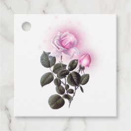 Rosenschimmernde Rose Geschenkanhänger