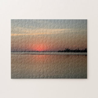 Rosenuntergang-Wasser-Jigsaw-Puzzle