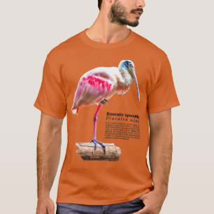 Rosenvogel in Meeresnähe T-Shirt