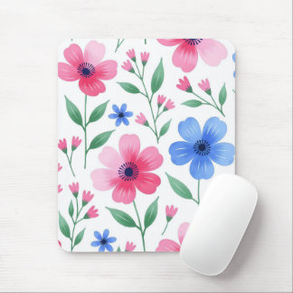Rosenwasser-Blüten-Delight Mousepad