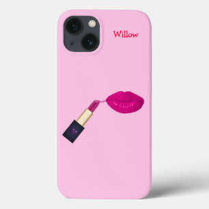 Roseroter Lippenstift Case-Mate iPhone Hülle