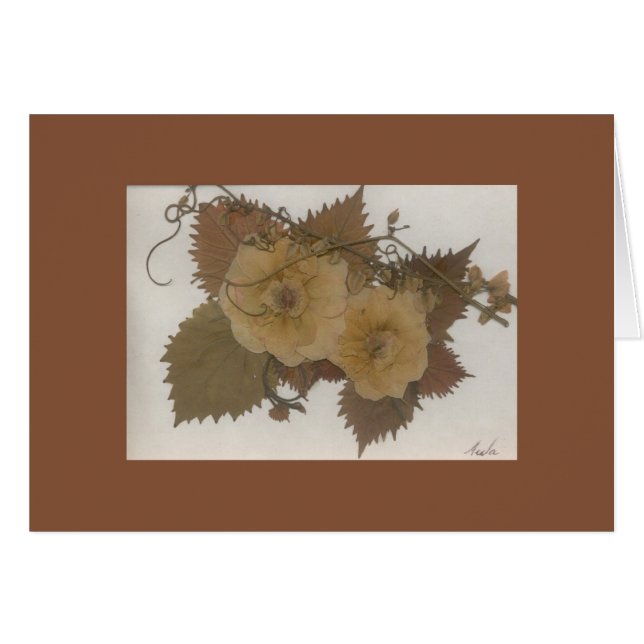 Roses antiques (Devant horizontal)