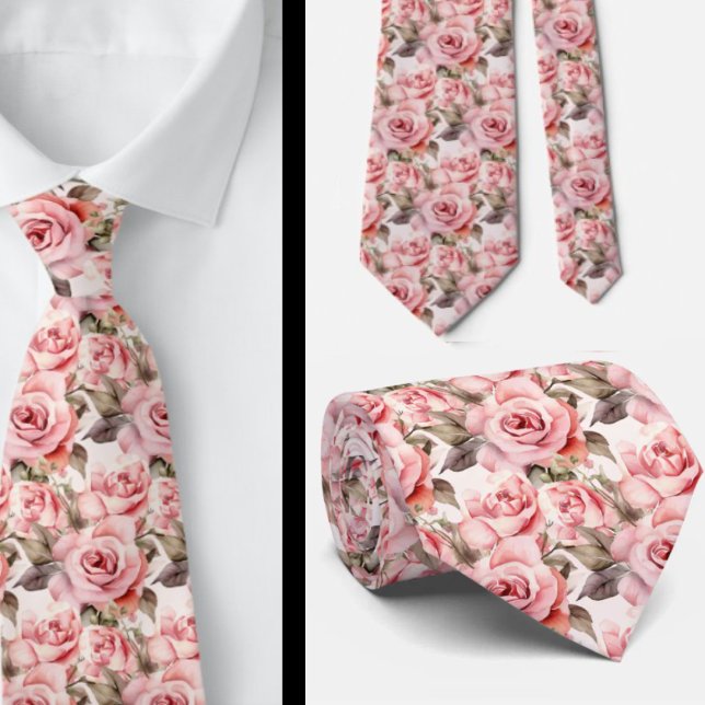 Roses Blume Krawatte (Von Creator hochgeladen)