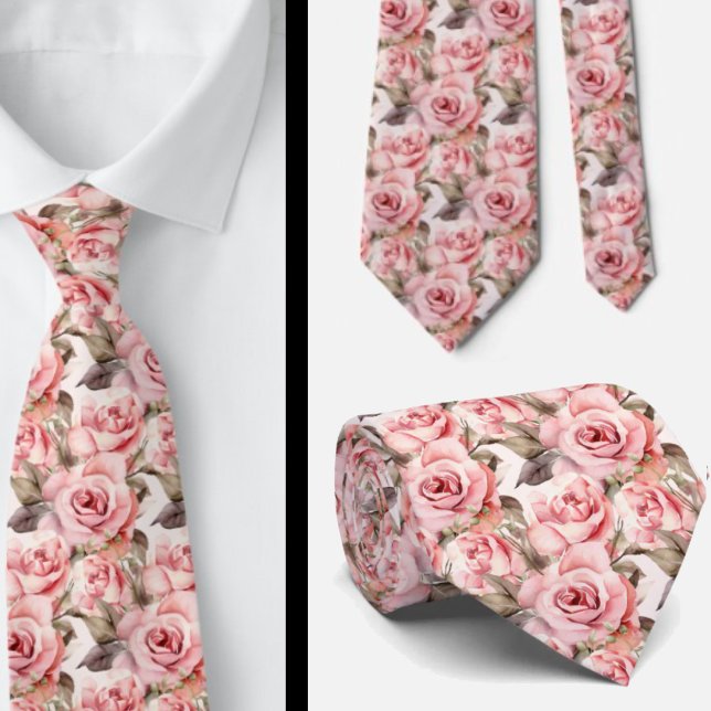 Roses Blume Krawatte (Von Creator hochgeladen)